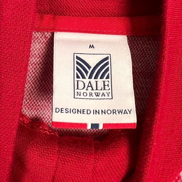 Dale of Norway | quarter zip | red sweater - Picture 7 of 10